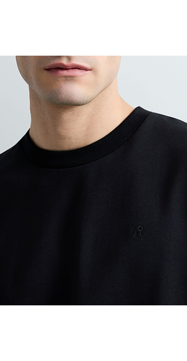 ヘビーコットンジャージーRロゴTシャツ 詳細画像